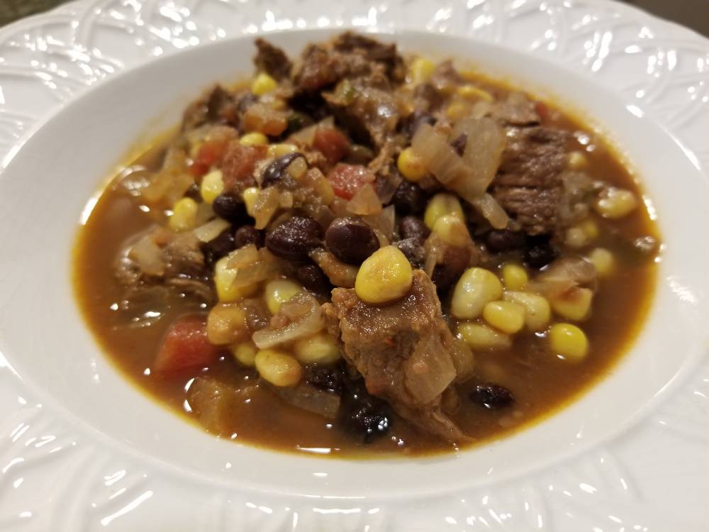 (final review) Slow Cooker Mexican Black Bean & Beef Soup