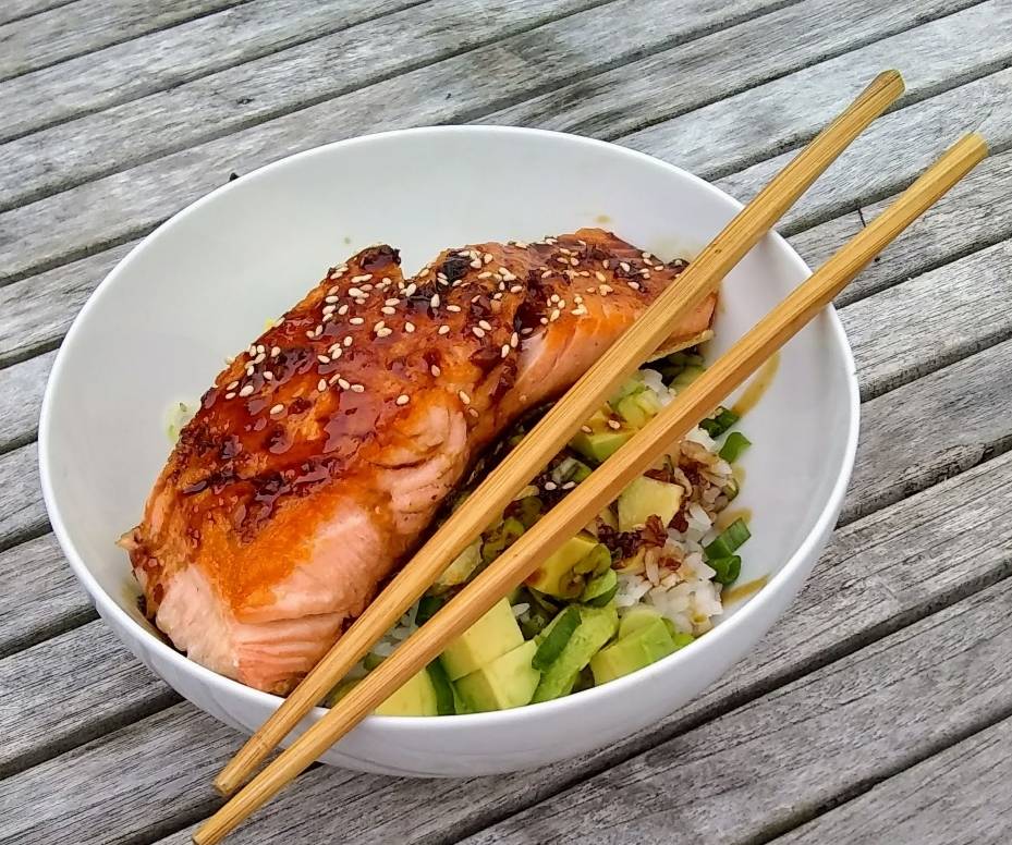 Hannah's Salmon Bowls