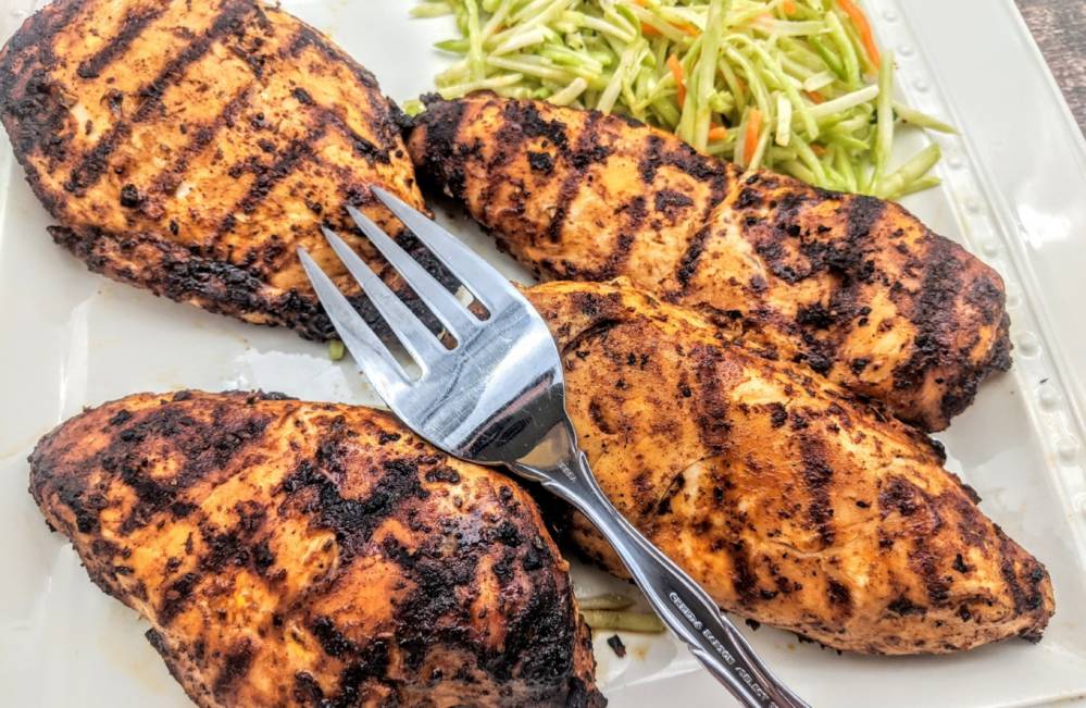 Grilled Mexican Chicken Breasts